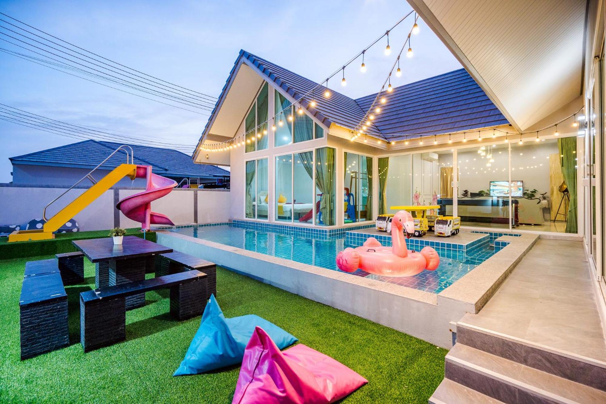 M4 Billion Pool Villa Ча-Ам Екстер'єр фото
